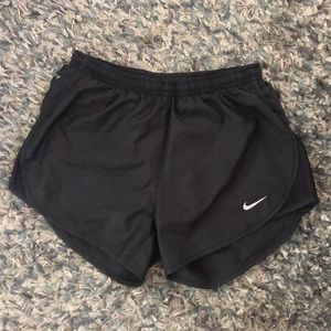 Brand new black nike dri fit shorts